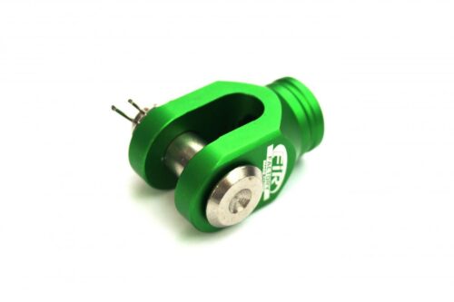 BRAKE CLEVIS REAR GREEN KX KXF, FIR ASRBC-01, CNC ALLOY
