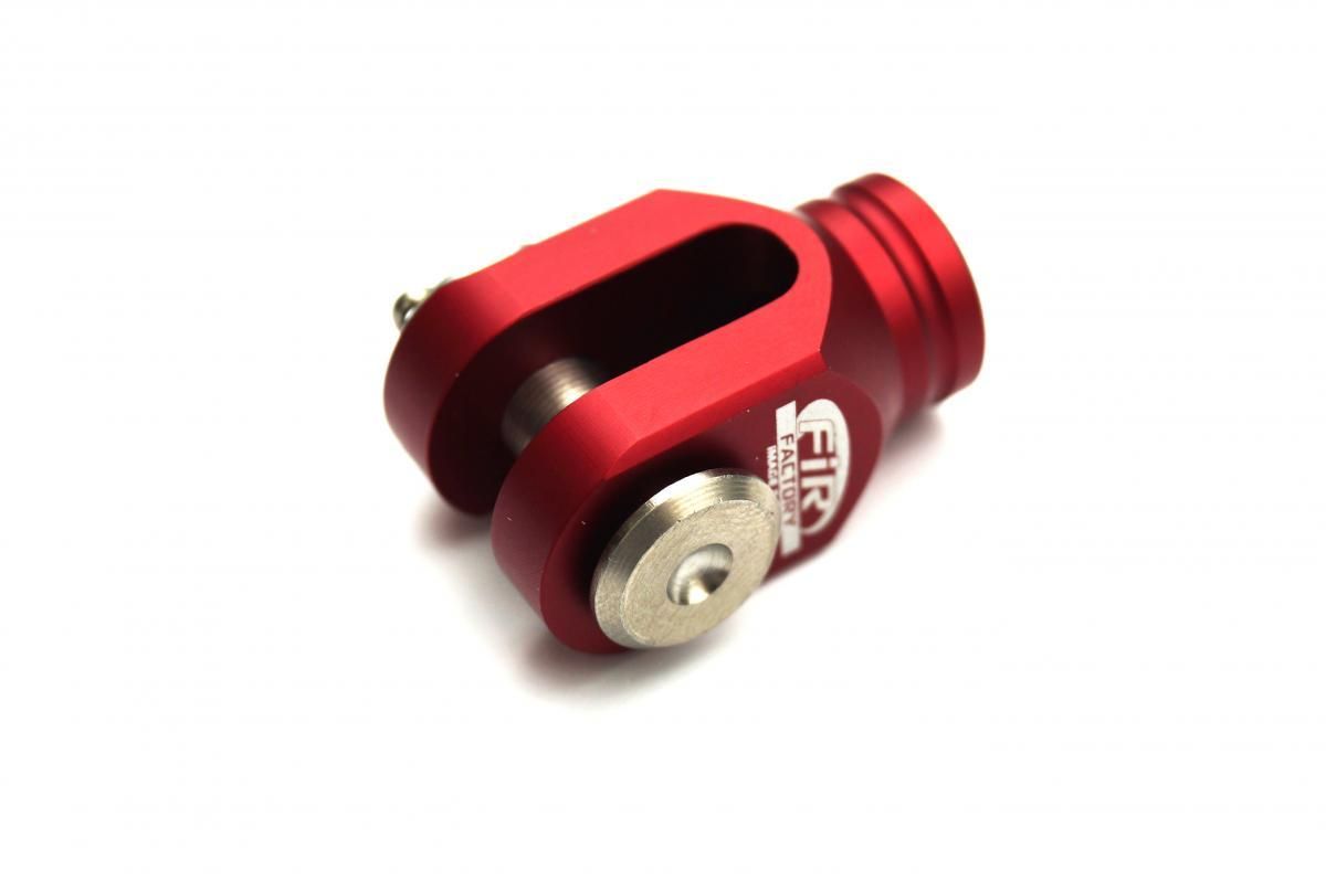 BRAKE CLEVIS REAR RED CR XR, FIR ASRBC-02, CNC ALLOY