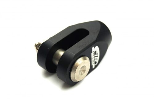 BRAKE CLEVIS REAR BLACK YZ, FIR ASRBC-05, CNC ALLOY