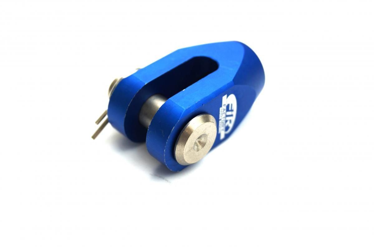 BRAKE CLEVIS REAR BLUE YZ, FIR ASRBC-05, CNC ALLOY