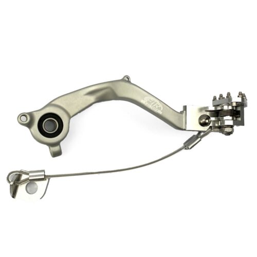 BRAKE PEDAL KTM 50 SX TC MC, FIR, SILVER, FOLDING TIP A40013050044