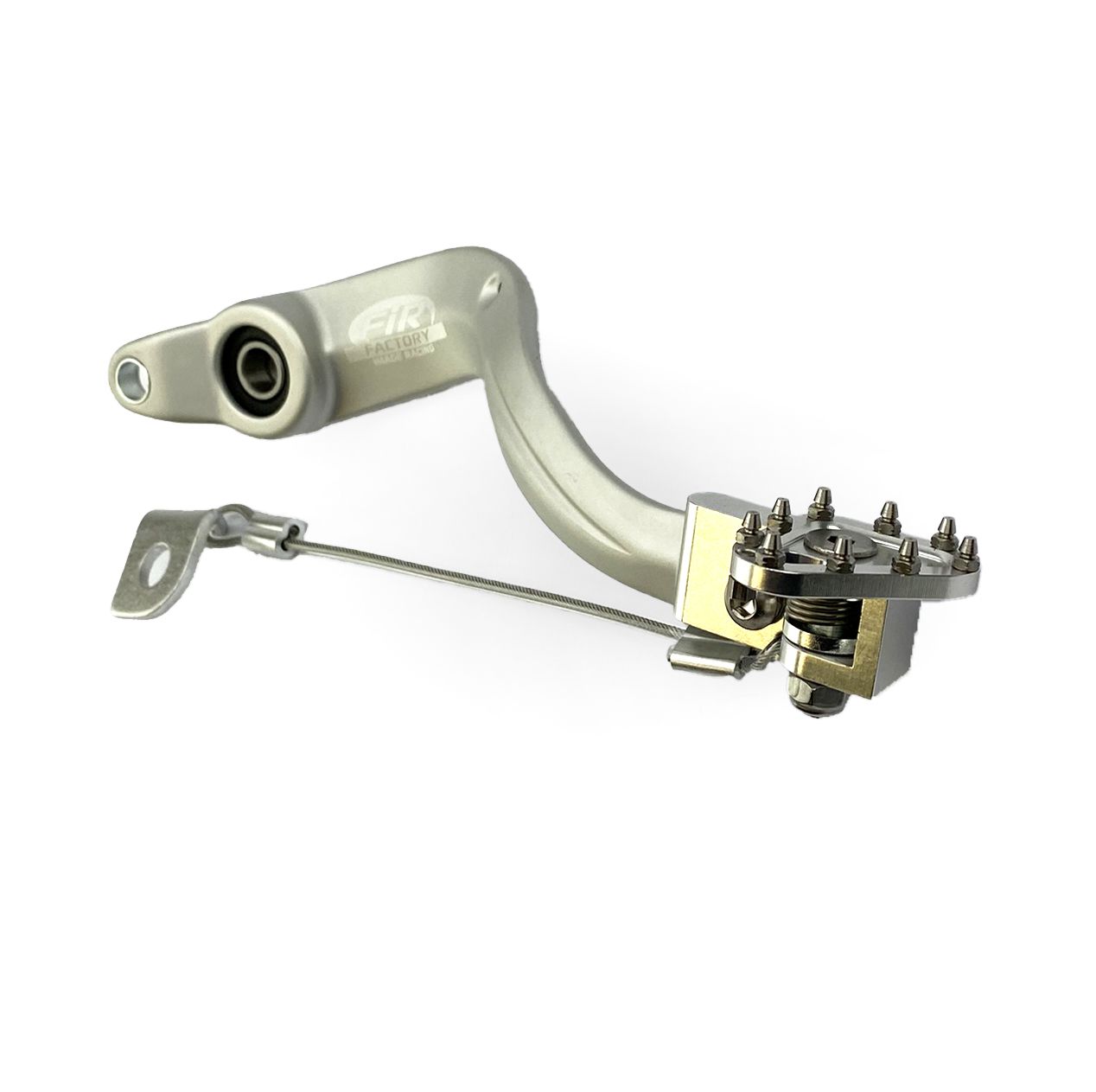 BRAKE PEDAL BETA 2020 2T/4T BK/RD, FIR ASB-086F SILVER - Image 3