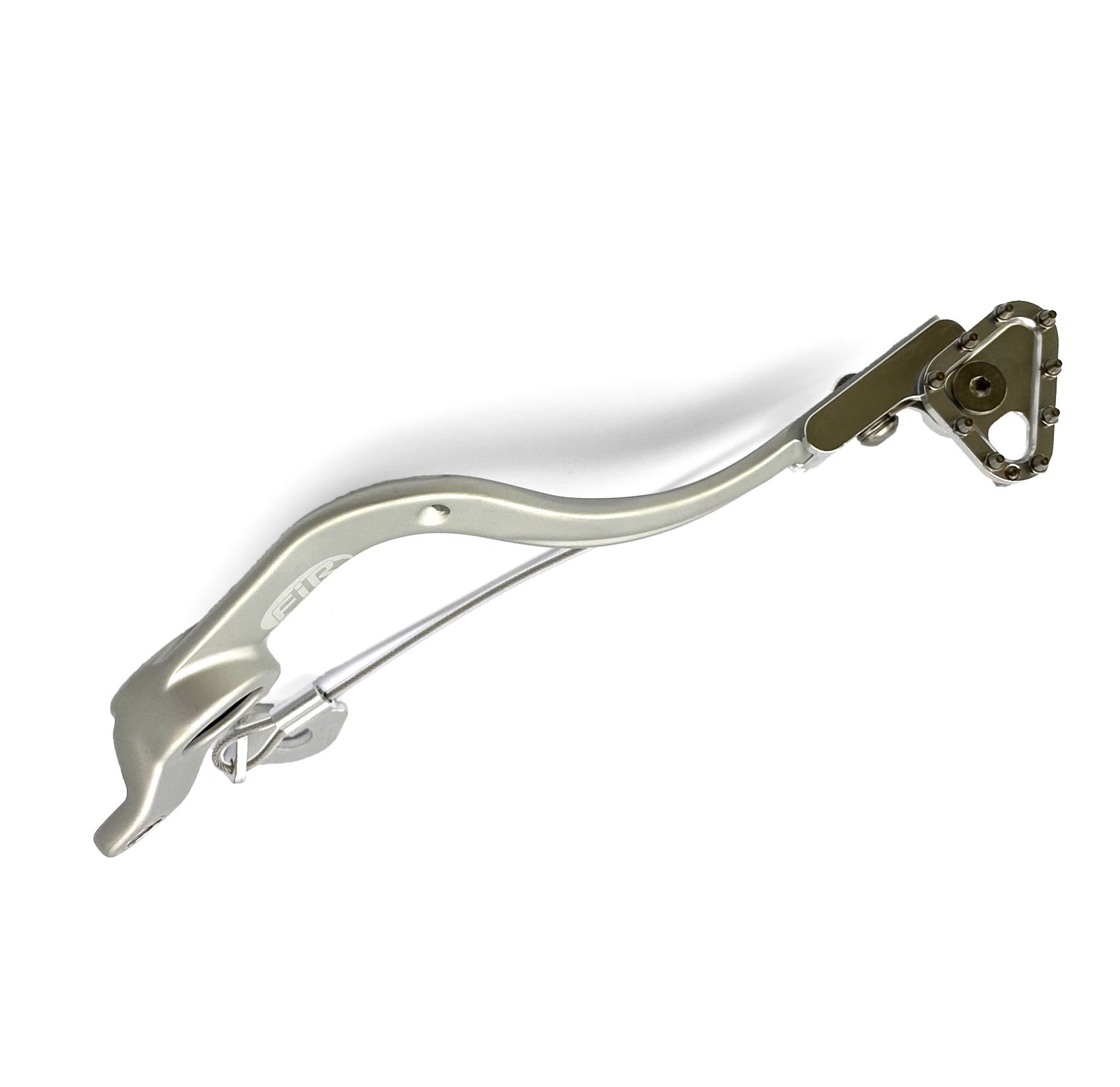 BRAKE PEDAL BETA 2020 2T/4T BK/RD, FIR ASB-086F SILVER - Image 4