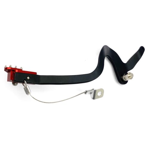 BRAKE PEDAL 14-23 CRF 125 F, FIR, BLACK, RED TIP