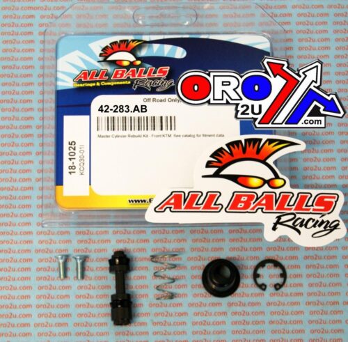 BRAKE MASTER CYL REBUILD KIT ALLBALLS, ALLBALLS 18-1025 KTM 94-99 FRONT
