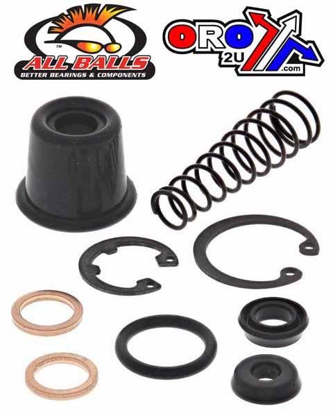 BRAKE MASTER CYL REBUILD KIT ALLBALLS, ALLBALLS 18-1032 BETA/HON/KAW/SUZ/YAM ROAD REAR