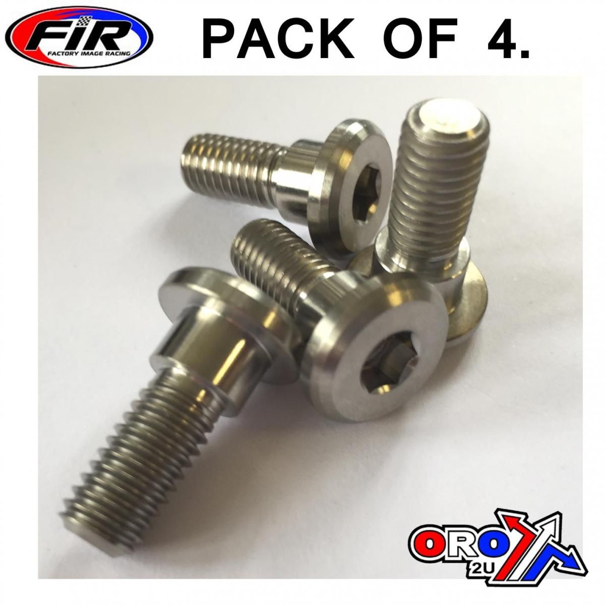 DISC BOLT M8x22mm -10 BOSS PK4, TITANIUM GRADE 5 /DISC BOLT 90105-MK5-010Â 90105-MK5-000