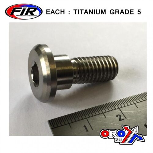 DISC BOLT M8x22mm -10 BOSS EA, TITANIUM GRADE 5 /DISC BOLT