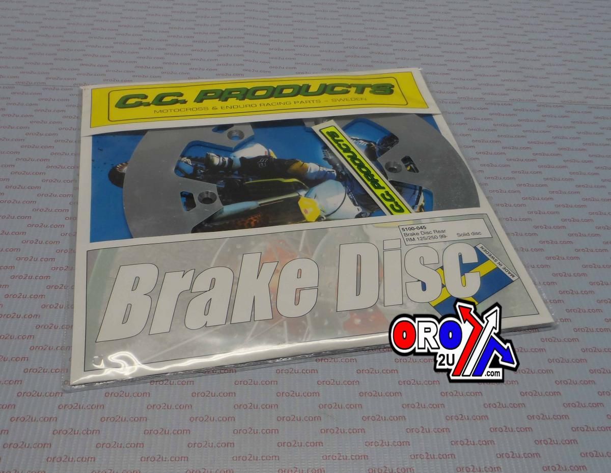 DISC BRAKE REAR RM SOLID CC, CROSS-CENTER PRODUCT 5100-45