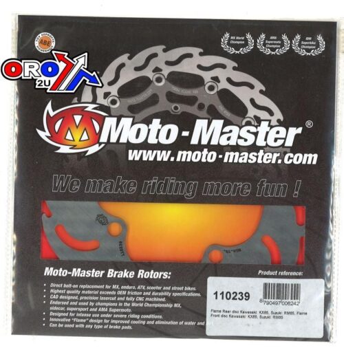 DISC BRAKE FRONT / REAR KX65, KX60/65 FLAME, MOTO-MASTER 110239