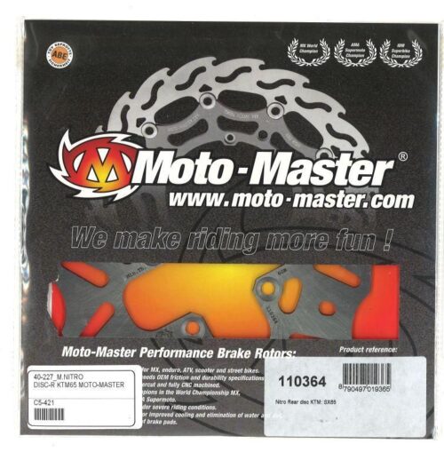 DISC BRAKE REAR KTM65, MOTO-MASTER 110364