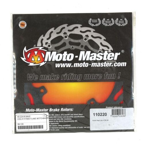 DISC BRAKE REAR KTM85 FLAME, MOTO-MASTER 110220