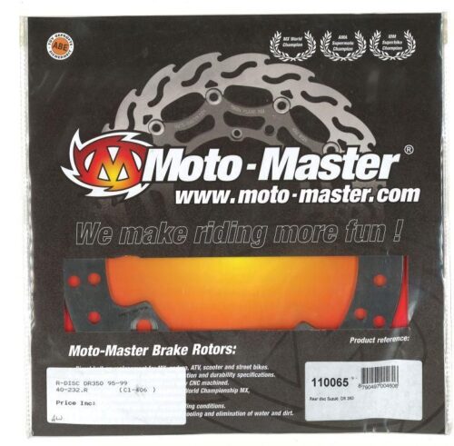 DISC BRAKE REAR DR350 95-99, MOTO-MASTER 110065