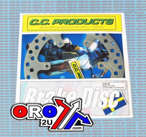 DISC BRAKE REAR YZ YZF OEM 02