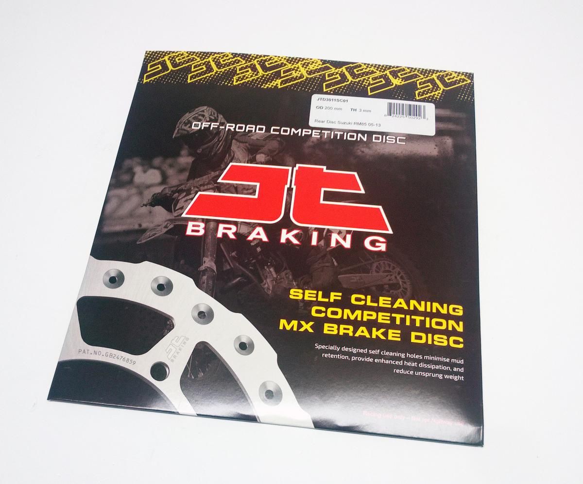 DISC BRAKE REAR RM85 05-16 JT, JTD3011SC01 KAWASAKI, SELF-CLEANING HOLES