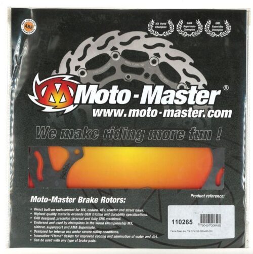 DISC BRAKE REAR TM 04> FLAME, MOTO-MASTER 110265