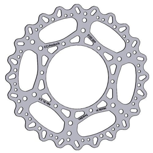 DISC BRAKE FRONT YZF250/450 16, CC PRODUCTS FRONT 270mm, 5100-264