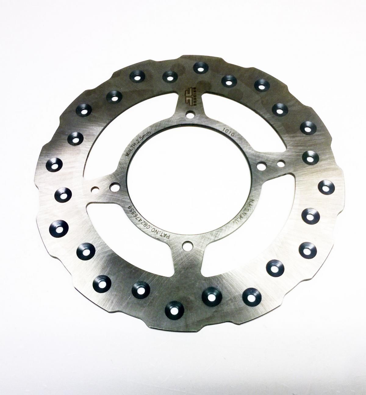 DISC BRAKE FRONT CR80 CR85 JT, JTD1010SC01 CRF150R 07-16, SELF-CLEANING HOLES - Image 3