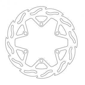 DISC BRAKE FRONT KX80 85 FLAME, MOTO-MASTER 110238