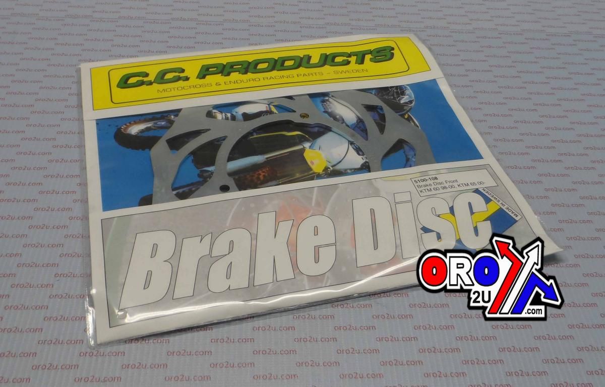 DISC BRAKE FRONT KTM 65 ROUND, CROSS-CENTER PRODUCT 5100-108 - Image 2