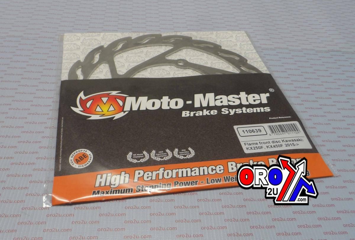 DISC BRAKE FRONT KX KXF FLAME, MOTO-MASTER 110639, 41080-0616