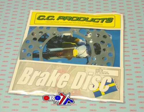 DISC BRAKE FRONT KX125-500 84-, CROSS-CENTER 5100-176 [Made in Sweden]