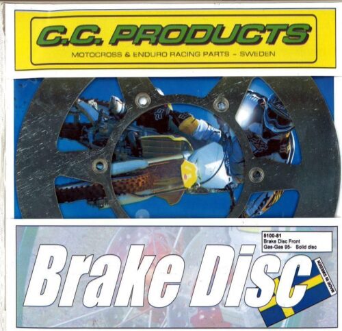 DISC BRAKE FRONT GASGAS SOLID, CROSS-CENTER PRODUCT 5100-81