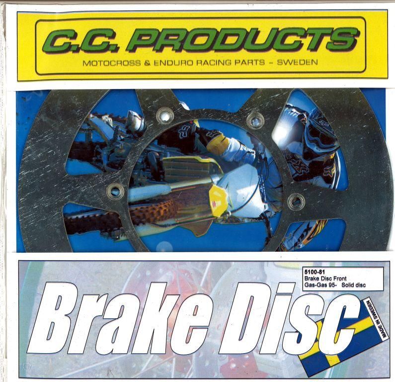 DISC BRAKE FRONT GASGAS SOLID, CROSS-CENTER PRODUCT 5100-81