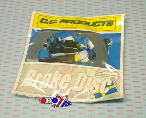 DISC BRAKE REAR CR SOLID, CROSS-CENTER 5100-0023