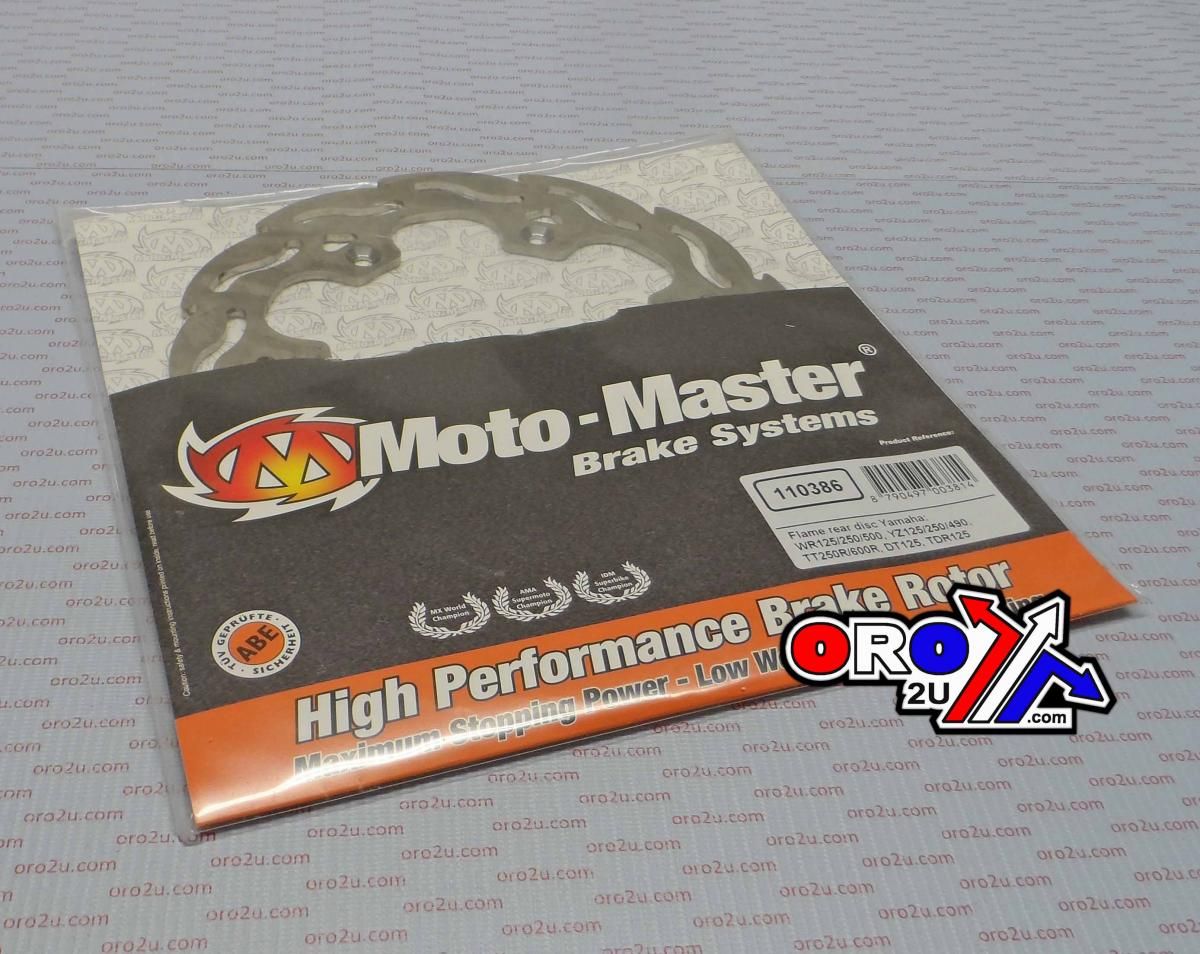 DISC BRAKE REAR KX85 01> FLAME, MOTO-MASTER 110214 - Image 2