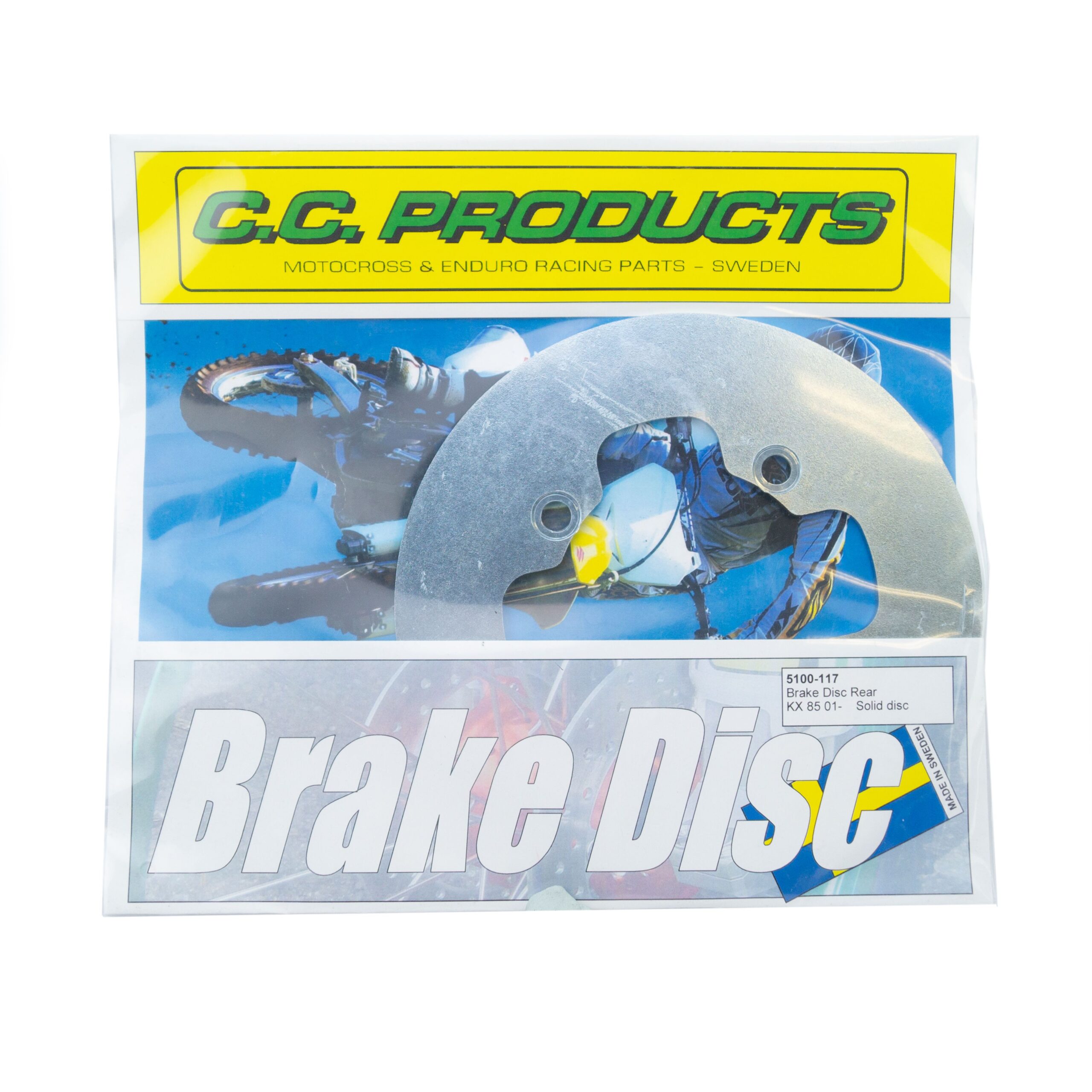 DISC BRAKE REAR KX85 01> SOLID