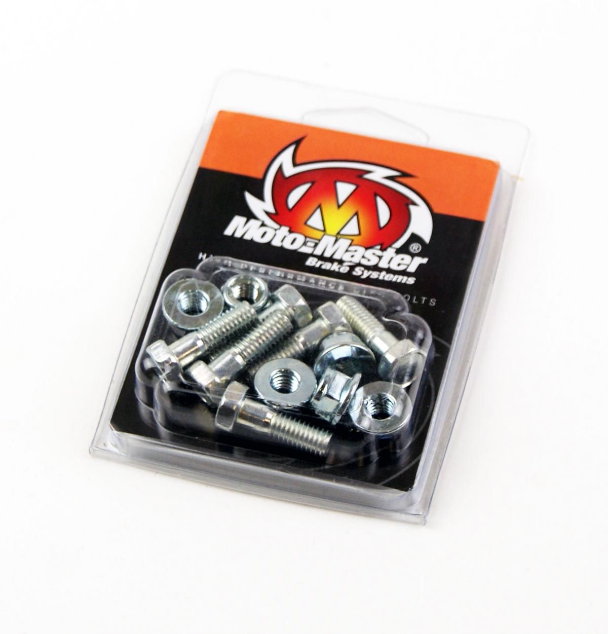 BOLT DISC M6 x 20mm +NUT HEX, MOTO-MASTER 012005 PACK 6 - Image 5