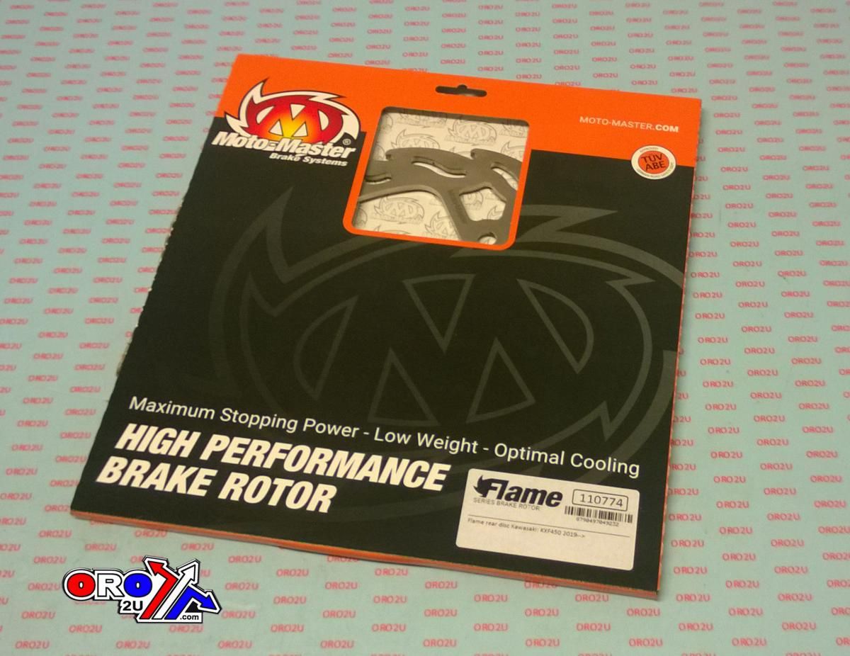 DISC BRAKE REAR KX450F 19-20 FLAME, MOTO-MASTER 110774 - Image 2