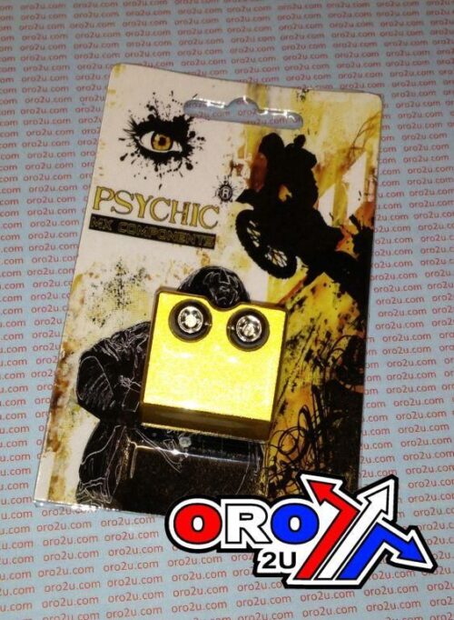 BRAKE LINE CLAMP GOLD, PSYCHIC MX-05339GL