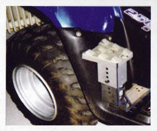 ADJUSTABLE ATV FOOT REST PEG SET FOR REAR PASSENGER – AT-04350