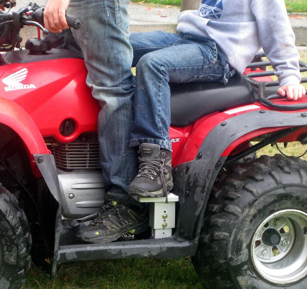 ADJUSTABLE ATV FOOT REST PEG SET FOR REAR PASSENGER - AT-04350 - Image 4