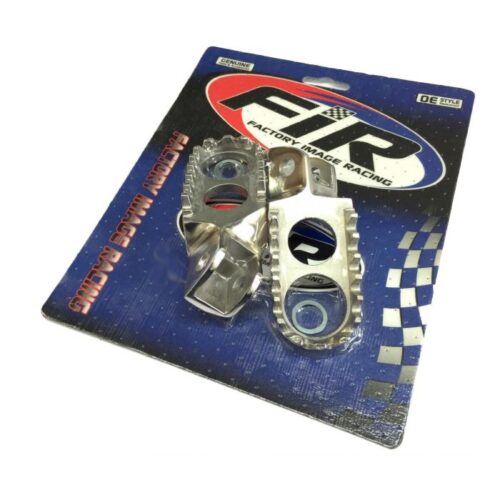 FOOT PEGS STAINLESS STEEL CR, HONDA 88-94 CR125/250/500, 60-209.SS