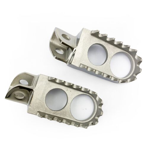 FOOT PEGS STAINLESS STEEL YZ, YAMAHA 87-96 YZ125 YZ250, WR 3SP-27411-00-00, 3LD-27411-10-00, 3SP-27411-00-00, 3LD-27411-10-00