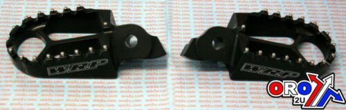 FOOT PEG SET CNC BILLET RMZ, BILLET CNC ALUMINIUM BLACK, WRP WDP-0280A