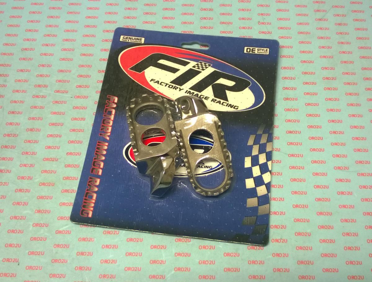 FOOT PEGS STAINLESS STEEL KX, KAWASAKI KX125/250, KDX - Image 5