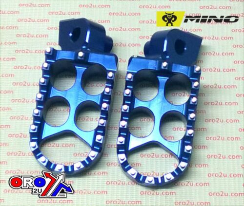 FOOT PEGS SCAR BLUE YAM, 48 ALUMINIUM BILLET S1211B