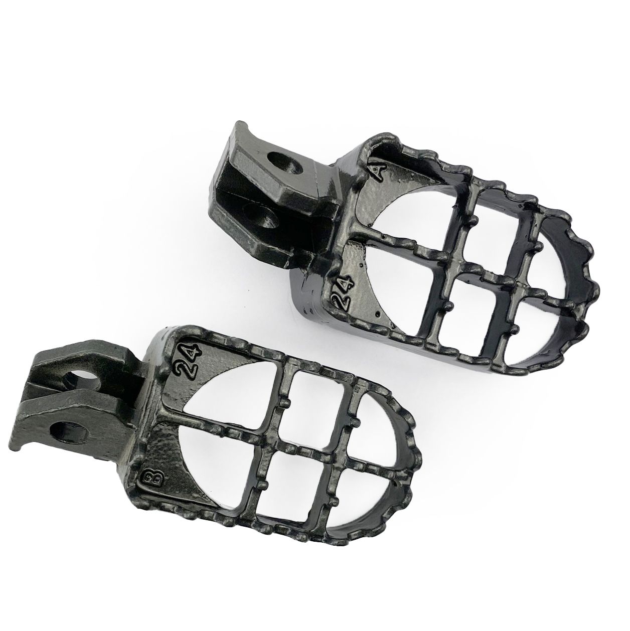 FOOT PEGS STEEL GREY 2003 - 2018 SUZUKI RM 85 L