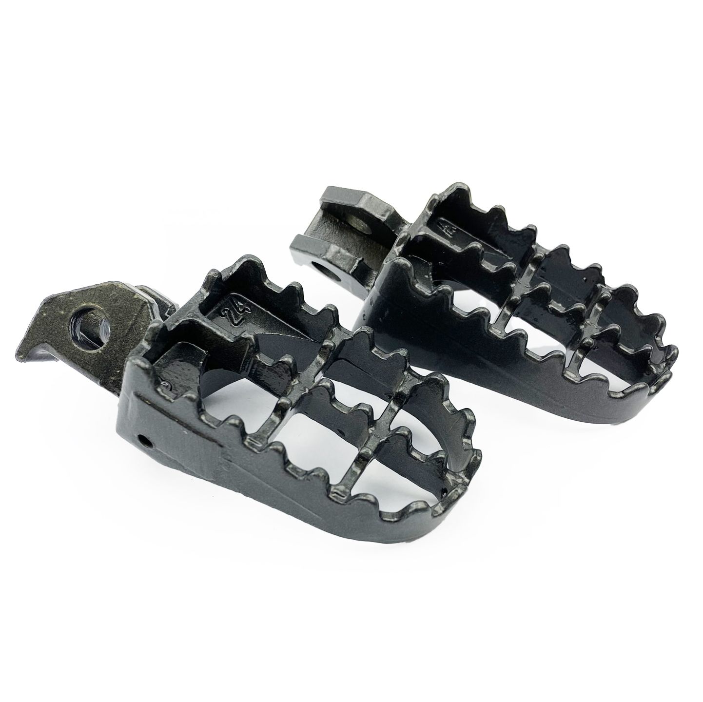 FOOT PEGS STEEL GREY 2003 - 2018 SUZUKI RM 85 L - Image 3