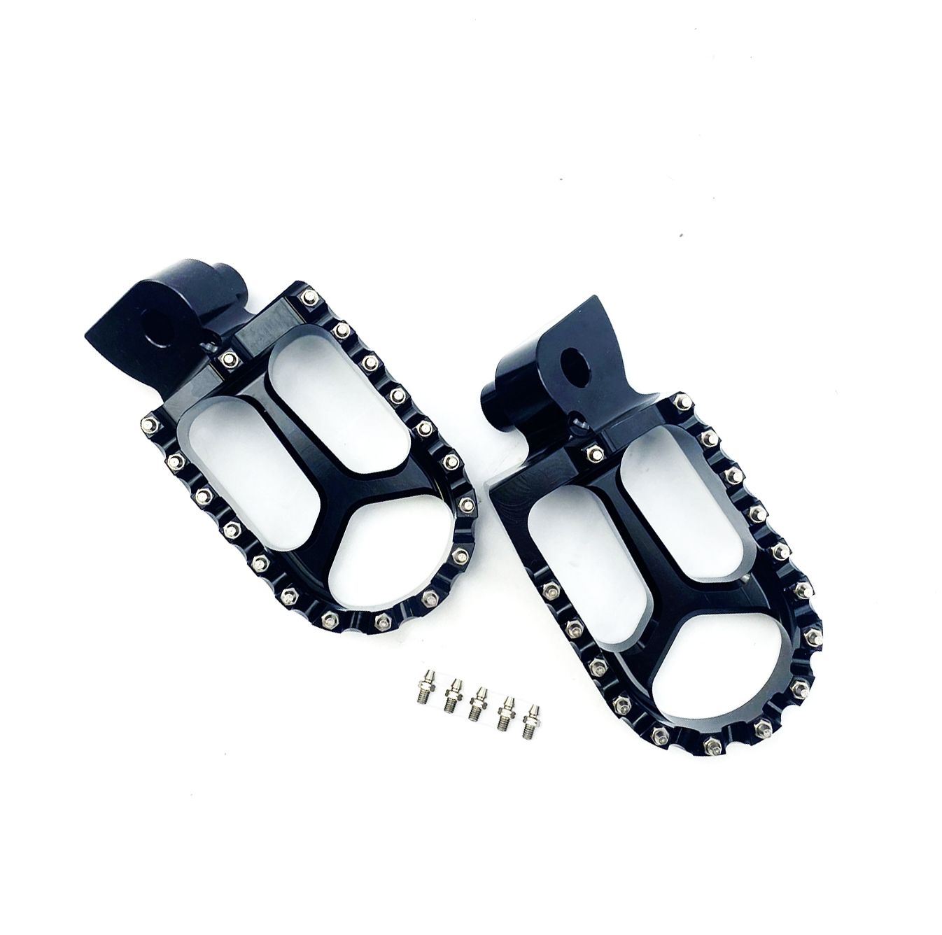 FOOT PEGS BLACK FANTIC/YAMAHA, FIR ASF-04, CNC ALLOY, 17D-27411-00-00, 17D-27421-00-00 - Image 2