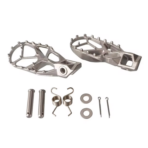 STAINLESS STEEL FOOT PEGS & FITTING KIT 2023-2024 KTM HUSQVARNA GASGAS A46003137033 - Image 2