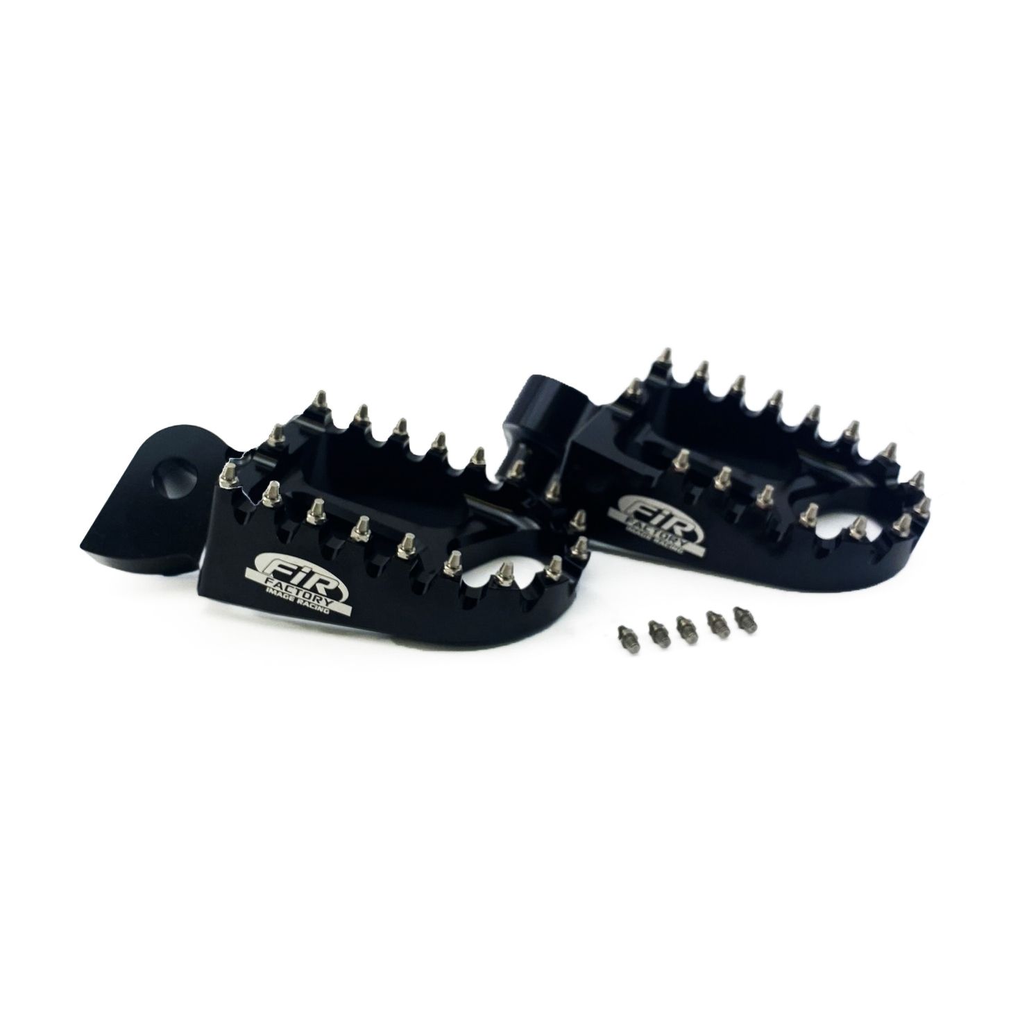 FOOT PEGS BLACK FANTIC/YAMAHA, FIR ASF-04, CNC ALLOY, 17D-27411-00-00, 17D-27421-00-00 - Image 3