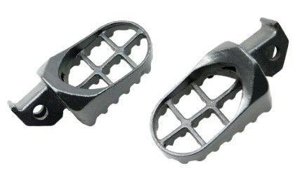 FOOT PEGS STEEL GREY 2003-2006 SUZUKI RM85 DR-Z125