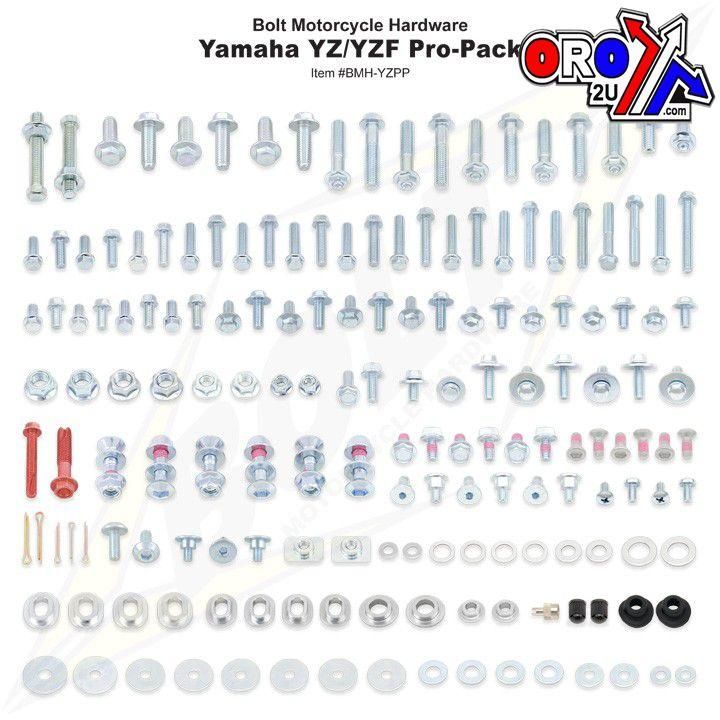 BOLT Yamaha YZ/YZF PRO KIT, MOTOCYCLE HARDWEAR BMH-YZPP - Image 2