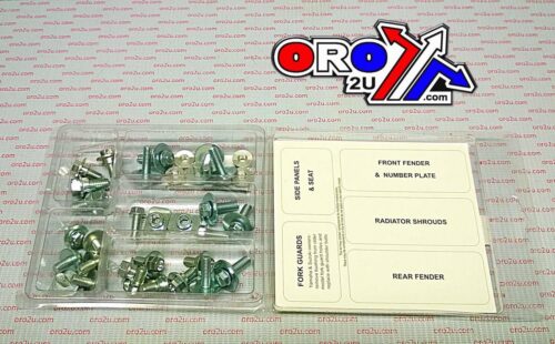 PLASTIC BOLT KIT KX/KXF 450, BOLT HARDWARE KAW-1200024