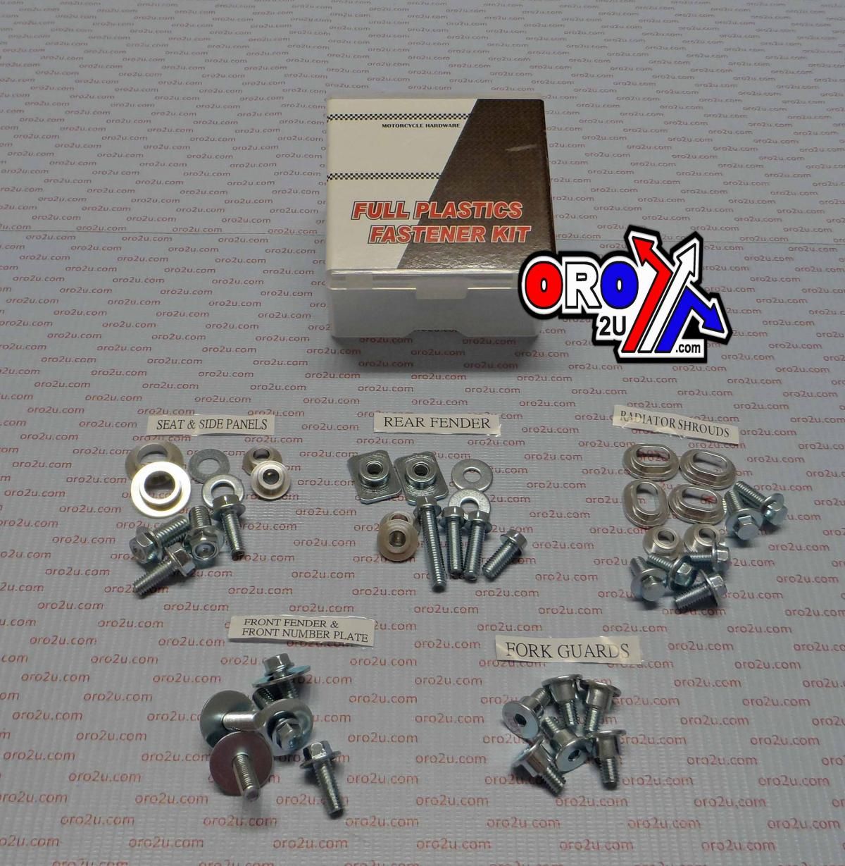 PLASTIC BOLT KIT YAMAHA STYLE, FULL PLASTIC FASTENER KIT - Image 2